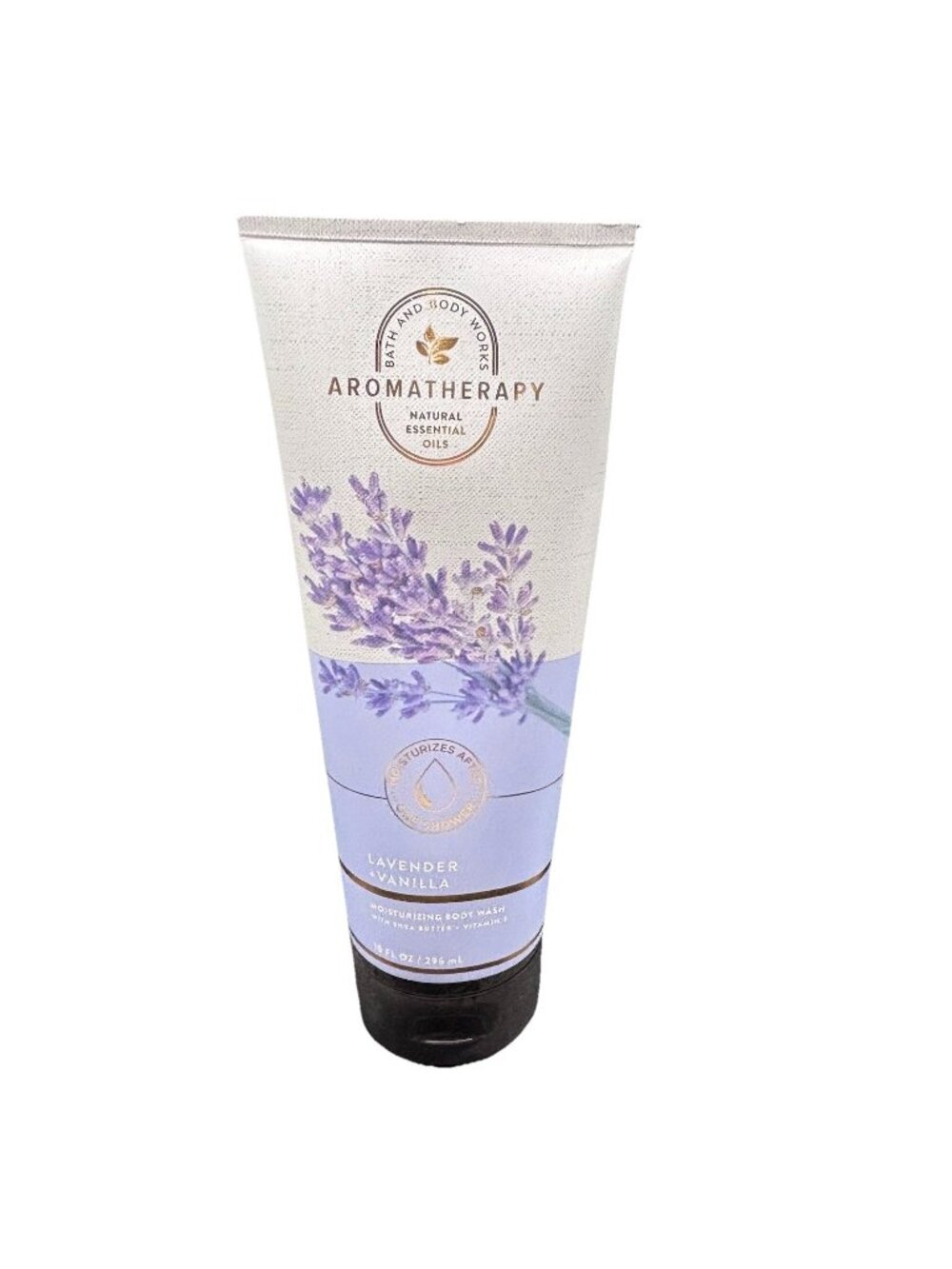 Bath & Body Works Moisturizing Body Wash Lavender Vanilla Aromatherapy 10 oz - Picture 1 of 15